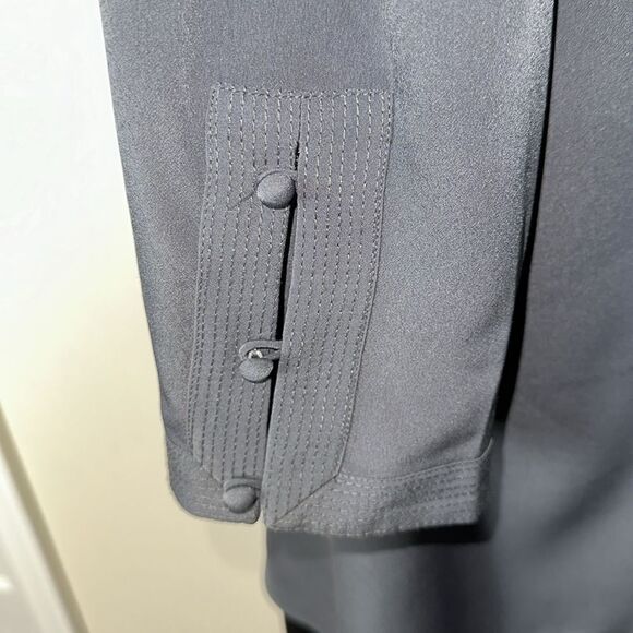 Ann Taylor S Gray Long Sleeve High Low Tunic - Picture 6 of 9